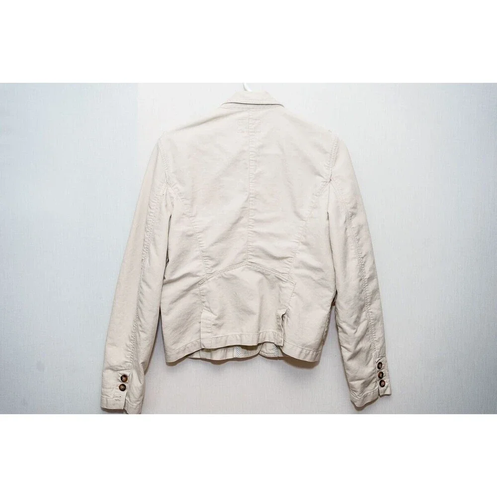 Ralph Lauren Polo Jeans Co XL Cotton white jean jacket womens - Picture 5 of 7